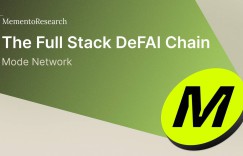 Interpretation of Mode Network: A full-stack DeFAI L2 solution based on Ethereum