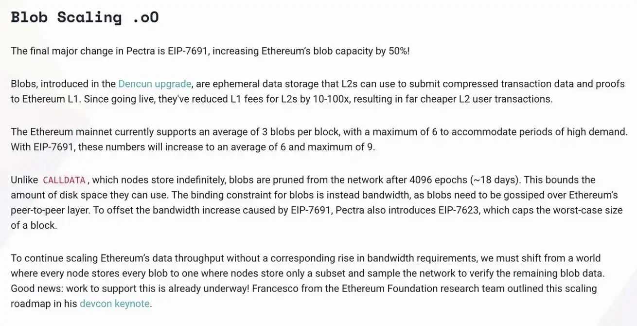 The Pectra upgrade takes the first step. What updates will Ethereum welcome?插图5