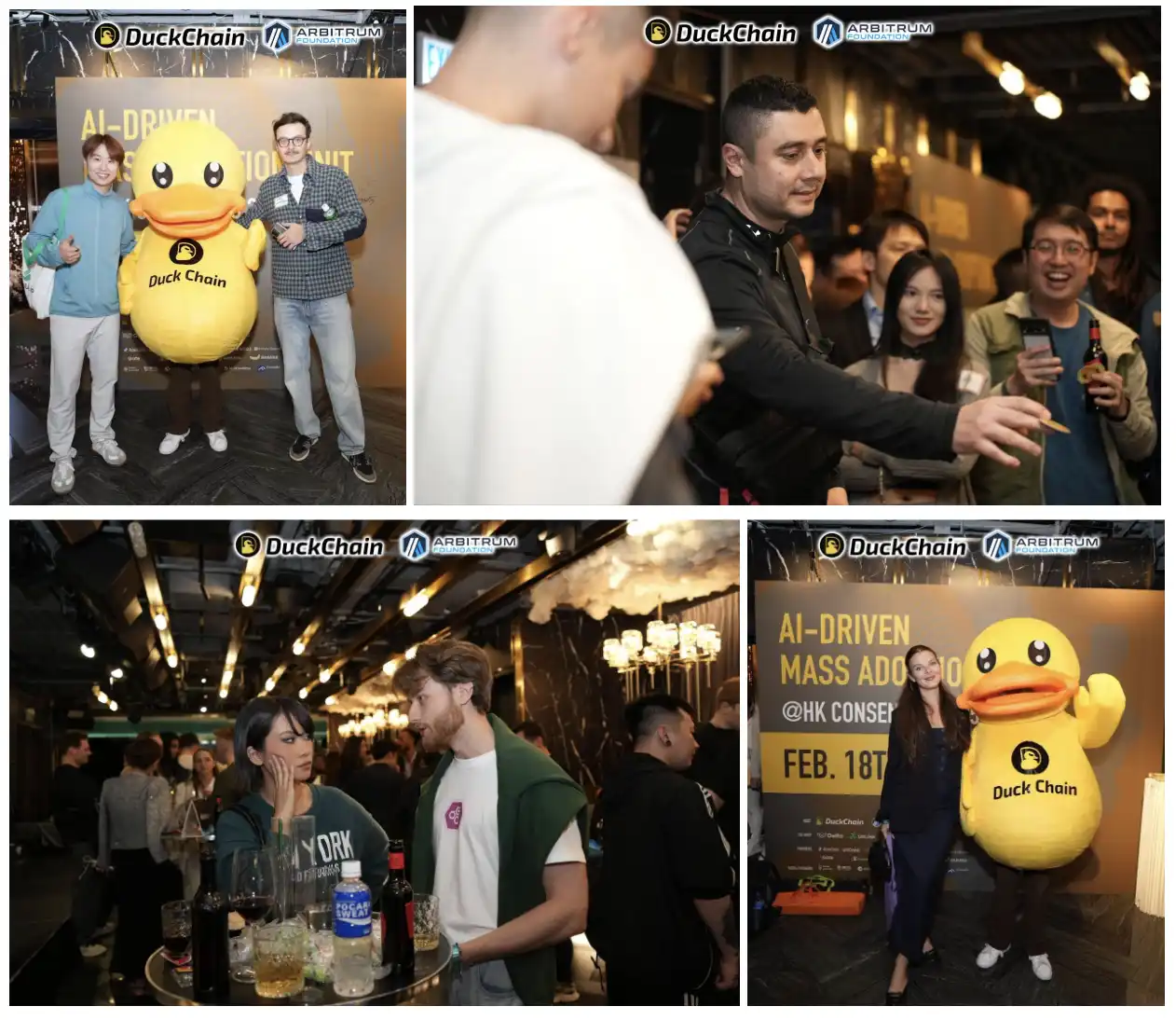 DuckChain and Arbitrum’s “AI-Driven Mass Adoption Unit” event came to a successful conclusion to promote AI to empower the development of the Web 3 ecosystem插图3