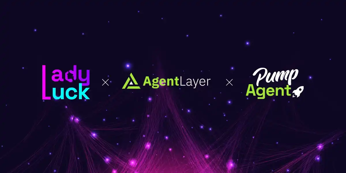 PumpAgent and LadyLuck join hands to explore new paths to asset AI agents插图